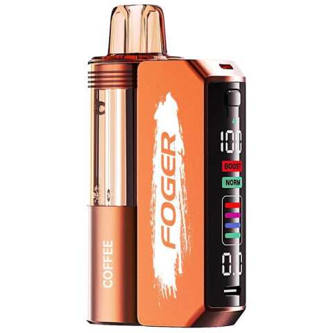 A Coffee Foger Switch Pro Kit 30K featuring rich coffee flavor. by Vape4Less.