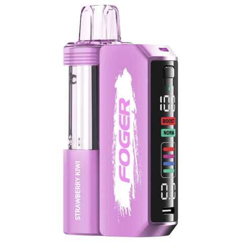 A Strawberry Kiwi Foger Switch Pro Kit 30K with strawberry and kiwi flavor. by Vape4Less.