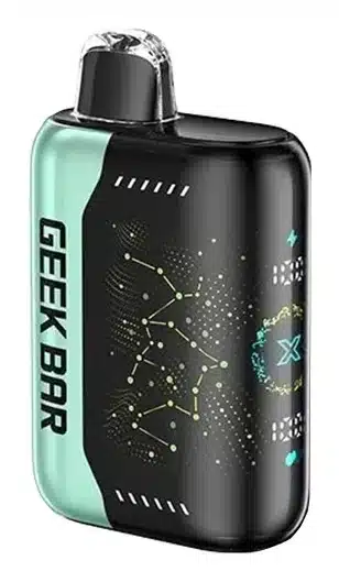 A 18ml Triple Melon Ice Geek Bar Pulse X 25k – Icy Watermelon, Cantaloupe, and Honeydew Flavor by Vape4Less.