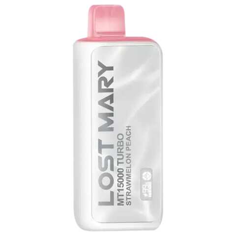 A Strawmelon Peach Lost Mary MT15000 Turbo – Sweet & Juicy Fruity Blend by Vape4Less.