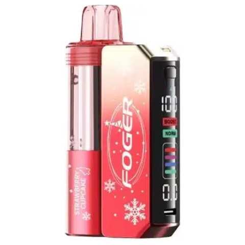 A Strawberry Cupcake Foger Switch Pro Kit 30K – Sweet & Creamy Dessert Flavor by Vape4Less.