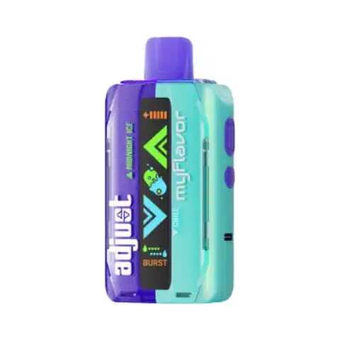 A Midnight Ice Chill Adjust MyFlavor 40K – Cool Mint & Dark Berry Fusion by Vape4Less.