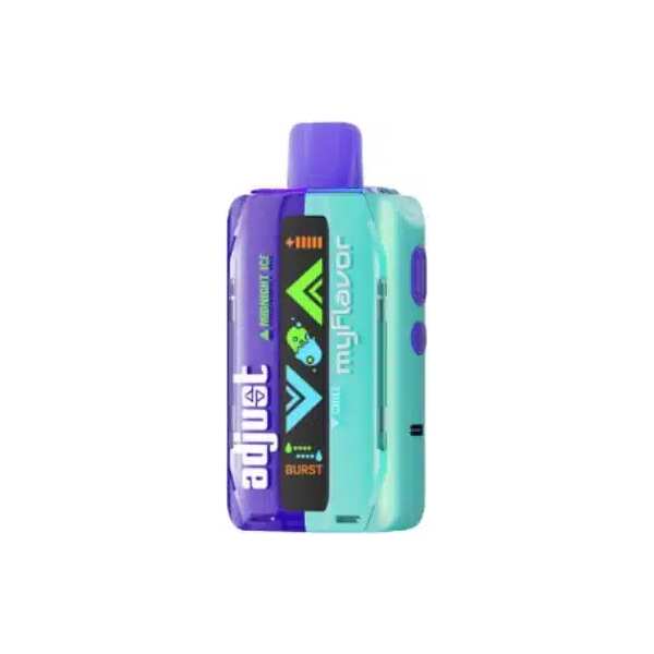 A Midnight Ice Chill Adjust MyFlavor 40K – Cool Mint & Dark Berry Fusion by Vape4Less.