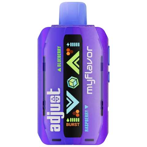 A Blue Razz Ice Adjust MyFlavor 40K – Sweet & Icy Raspberry Vape by Vape4Less.