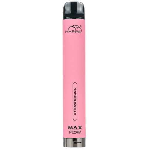 A Strawbacco Hyppe Max Flow – Sweet & Bold Tobacco Blend by Vape4Less.