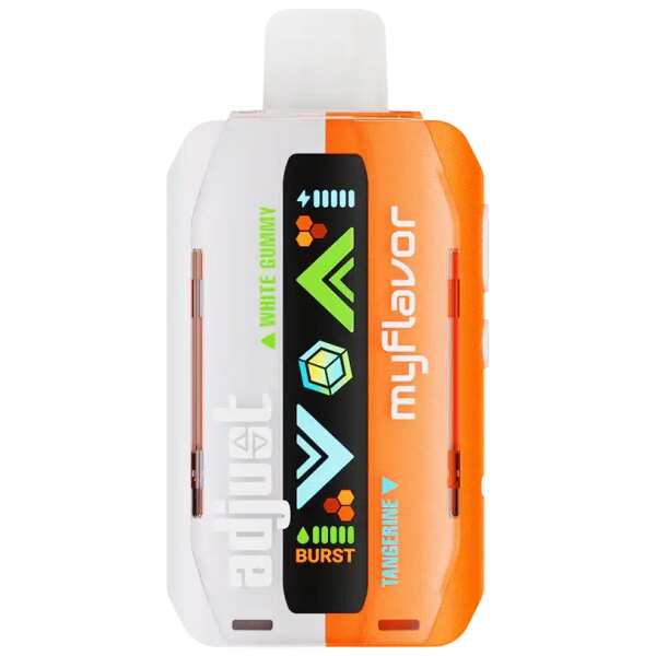 A Tangerine White Gummy Adjust MyFlavor 40K – Tangy & Sweet Vape by Vape4Less.