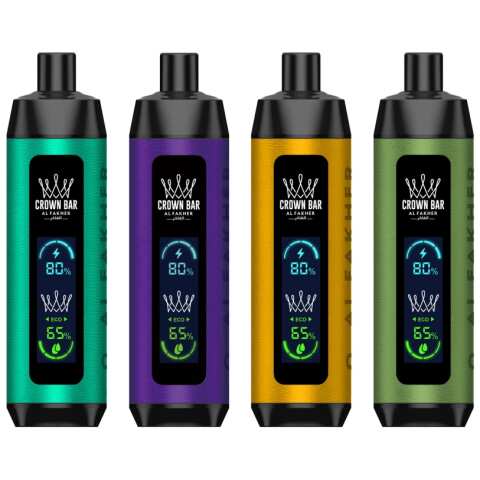 A Watermelon Lime Al Fakher Crown Bar 8000 Pro watermelon lime pro flavor e-liquid by Vape4Less.