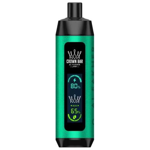 A Mint Al Fakher Crown Bar 8000 Pro – Menthol Vape by Vape4Less.