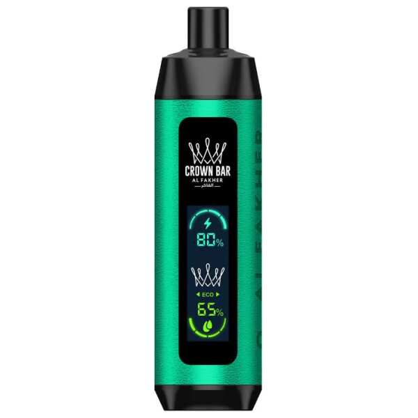 A Mint Al Fakher Crown Bar 8000 Pro – Menthol Vape by Vape4Less.