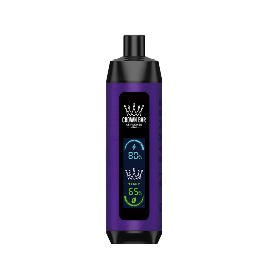 Mixed berry A Mixed Berry Al Fakher Crown Bar 8000 Pro – Fruity Vape by Vape4Less.
