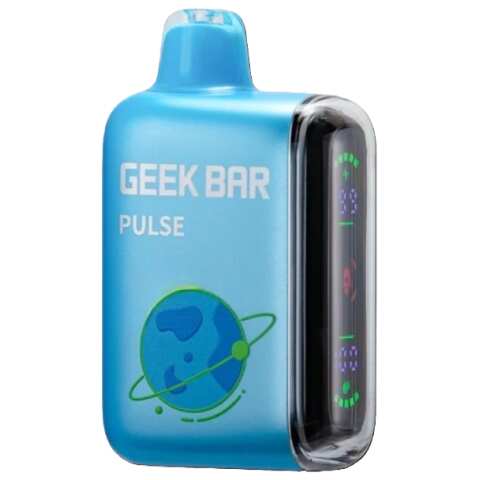 A 16ml Blueberry Sour Raspberry Geek Bar Pulse a duo delivering refreshing vape that’s both tart and tangy by Vape4Less.