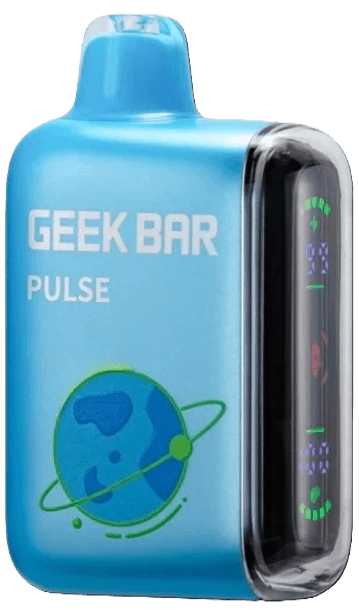 A 16ml Blueberry Sour Raspberry Geek Bar Pulse a duo delivering refreshing vape that’s both tart and tangy by Vape4Less.