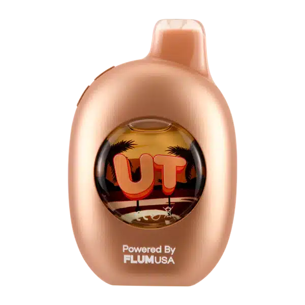 A 16ml Tobacco / Gold Tobacco UT 50K – Rich Dual Tobacco Disposable Vape by Vape4Less.