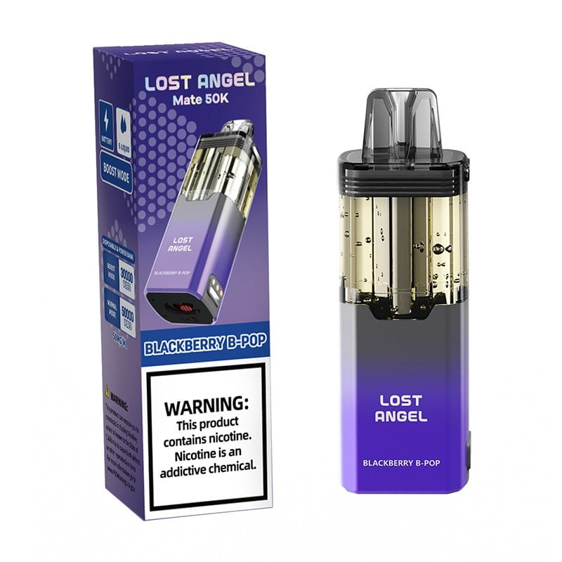 Blackberry-B-POP-lost-angel-mate-50k-pod A Blackberry B Pop Lost Angel Mate 50K Pod by Vape4Less.