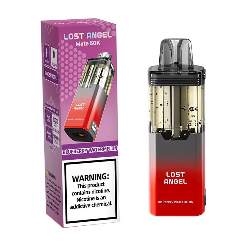 A Blueberry Watermelon Lost Angel Mate 50K Pod by Vape4Less.