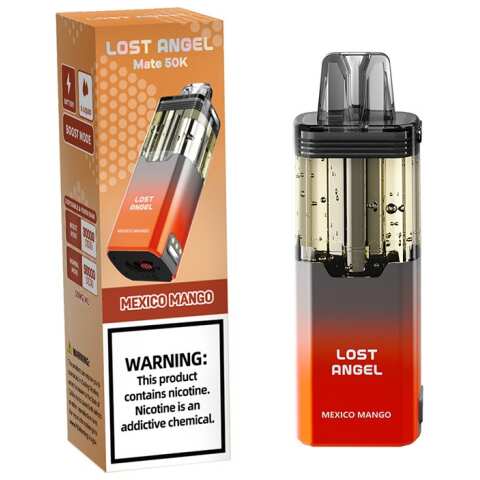 A Mexico Mango Lost Angel Mate 50K Pod by Vape4Less.