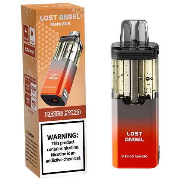 A Mexico Mango Lost Angel Mate 50K Pod by Vape4Less.