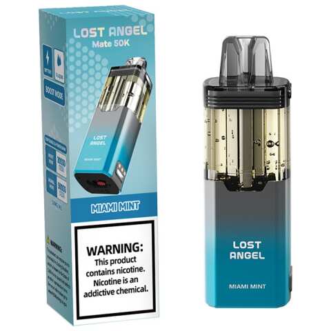 A Miami Mint Lost Angel Mate 50K Pod by Vape4Less.