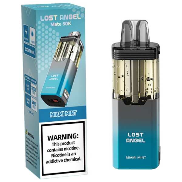A Miami Mint Lost Angel Mate 50K Pod by Vape4Less.
