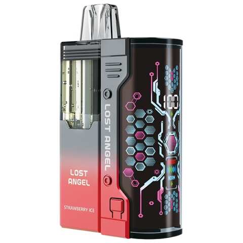 A Strawberry Ice Lost Angel Mate 50K Kit by Vape4Less.