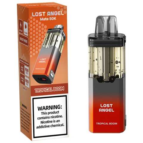 A Tropical Boom Lost Angel Mate 50K Pod by Vape4Less.