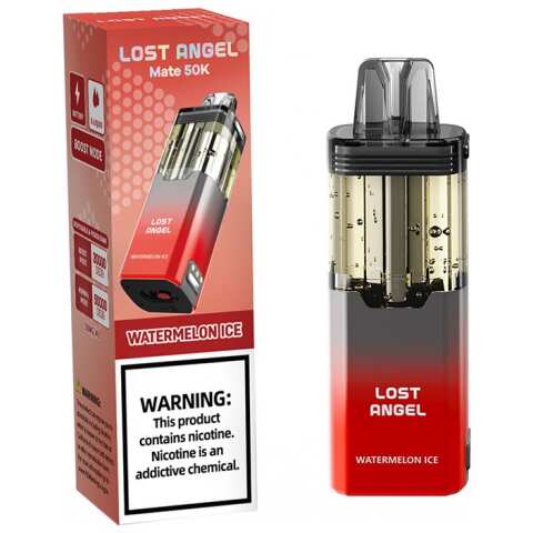 A Watermelon Ice Lost Angel Mate 50K Pod by Vape4Less.
