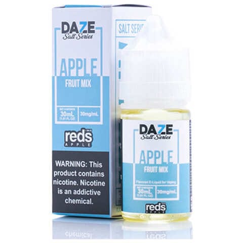A 30ml bottle of Fruit Mix Apple Redsbottle by Vape4Less.