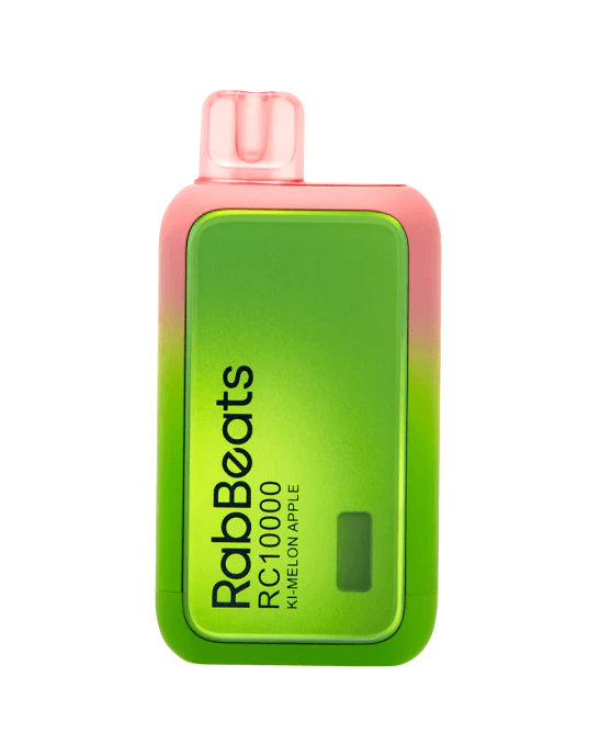 A 18ml Ki-Melon Apple RabBeats RC10000 Flavor Description Flavor: Introducing Kiwi Melon Apple by Rabbeats 10k, a vibrant fusion of fresh kiwi and ripe apple mixed with sweet melon, delivering a refreshing and fruity vape experience. by Vape4Less.