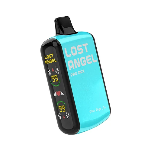 A 16ml Blue Razz Ice Lost Angel Pro Max 20K disposable vape by Vape4Less.