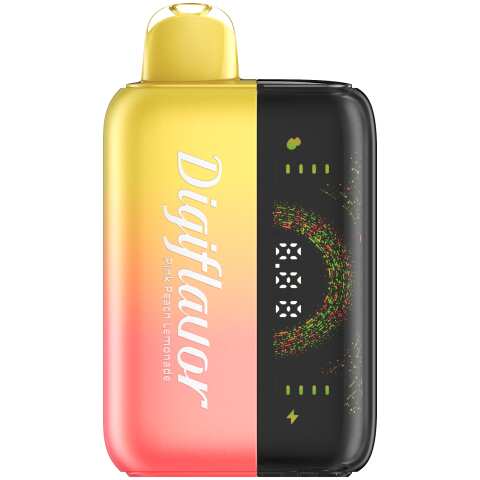 A Pink Peach Lemonade Geek Bar Digiflavor BRK 20K Kit by Vape4Less.