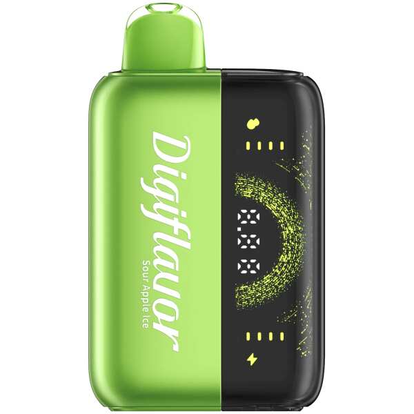 A Sour Apple Ice Geek Bar Digiflavor BRK 20K Kit by Vape4Less.