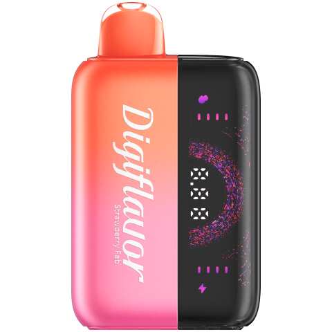 A Strawberry Fab Geek Bar Digiflavor BRK 20K Kit by Vape4Less.