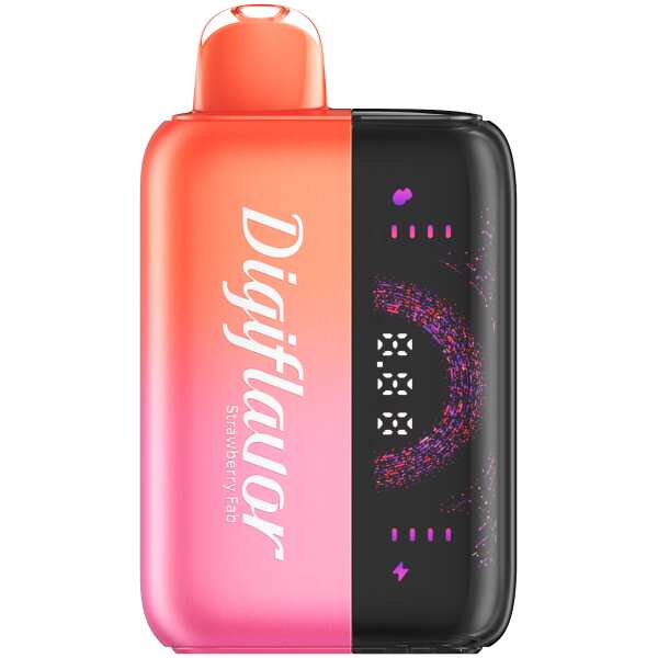 A Strawberry Fab Geek Bar Digiflavor BRK 20K Kit by Vape4Less.
