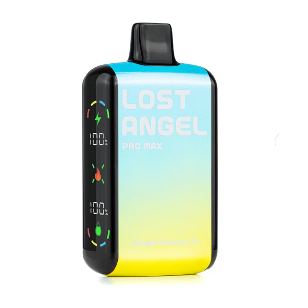 pineapple coconut ice Lost Angel Pro Max 20K A 16ml Pineapple Coconut Ice Lost Angel Pro Max 20K disposable vape by Vape4Less.