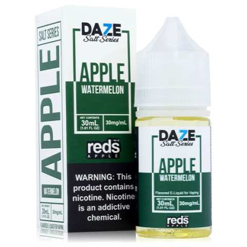 A 30ml bottle of Watermelon by Apple Redsbottle by Vape4Less.