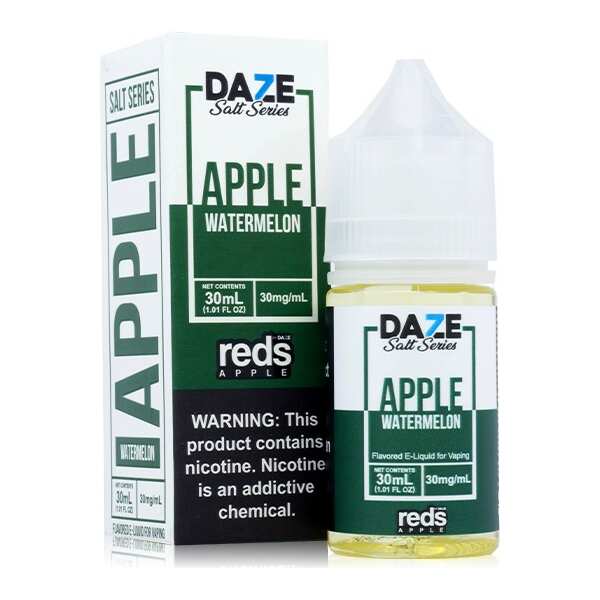 A 30ml bottle of Watermelon by Apple Redsbottle by Vape4Less.