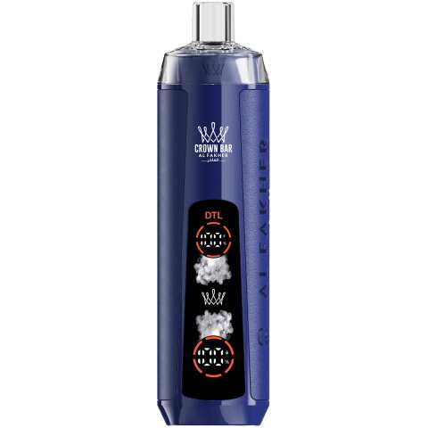 A Blueberry Cherry Al Fakher Crown Bar 8000 Pro by Vape4Less.
