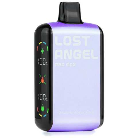 A 16ml Blueberry Cotton Candy Lost Angel Pro Max 20K by Vape4Less.