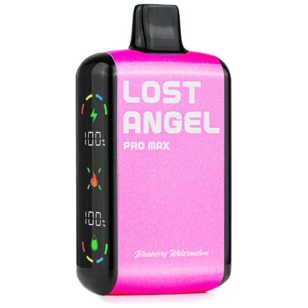 A 16ml Blueberry Watermelon Lost Angel Pro Max 20K by Vape4Less.