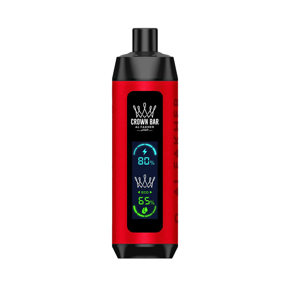 A Cherry Ice Al Fakher Crown Bar 8000 Pro by Vape4Less.