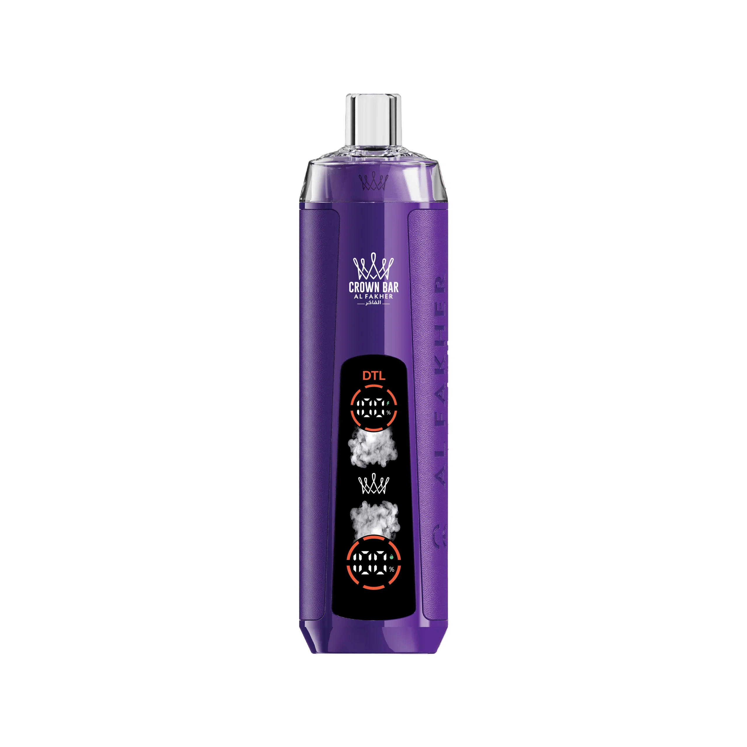 A Grape Al Fakher Crown Bar 8000 Pro by Vape4Less.