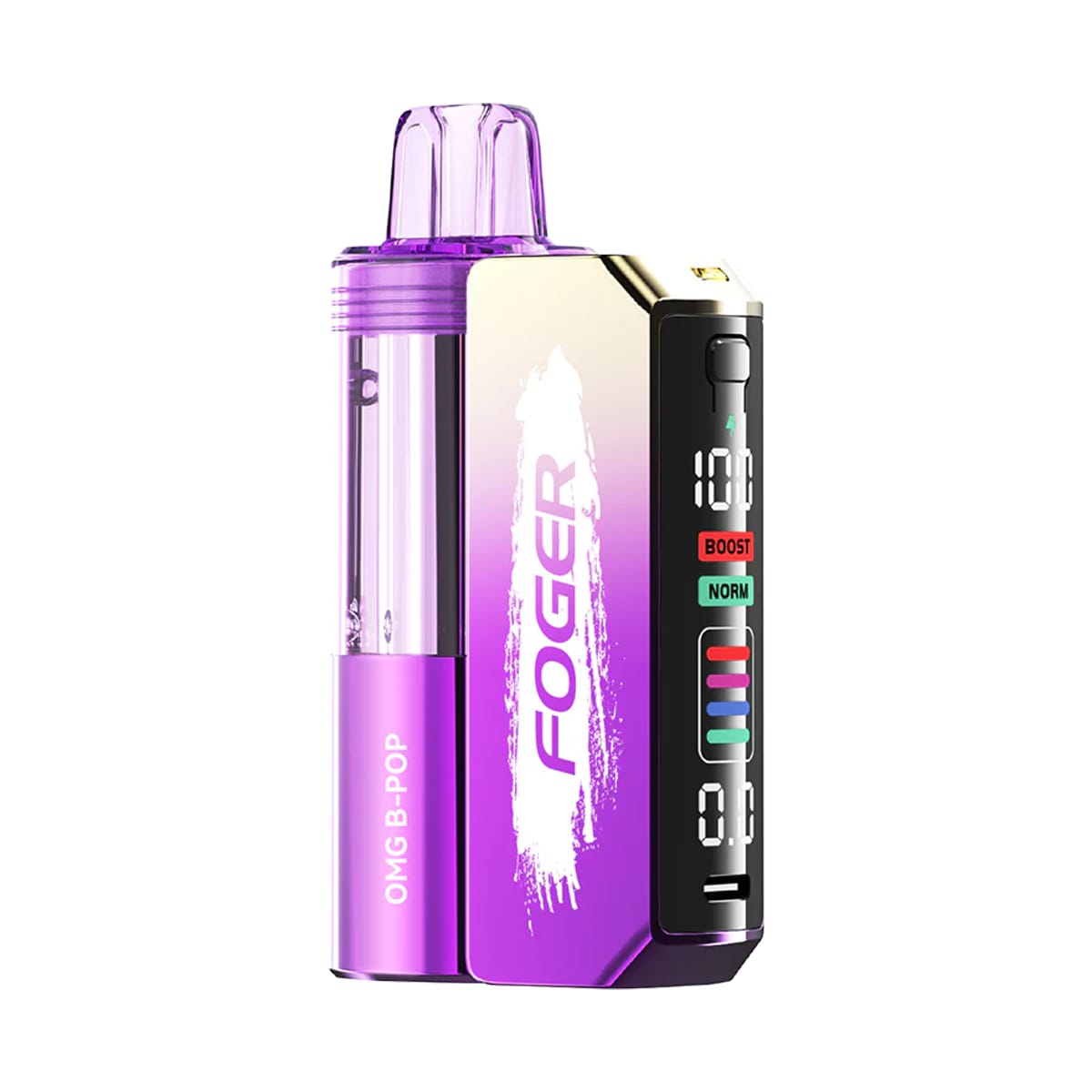 An OMG B Pop Foger Switch Pro Kit 30K by Vape4Less.