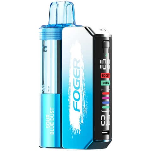 A Sour Blue Dust Foger Switch Pro Kit 30K by Vape4Less.