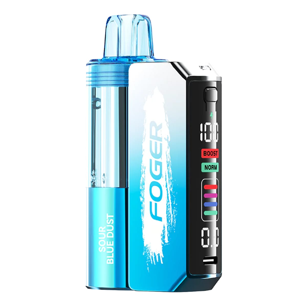 A Sour Blue Dust Foger Switch Pro Kit 30K by Vape4Less.