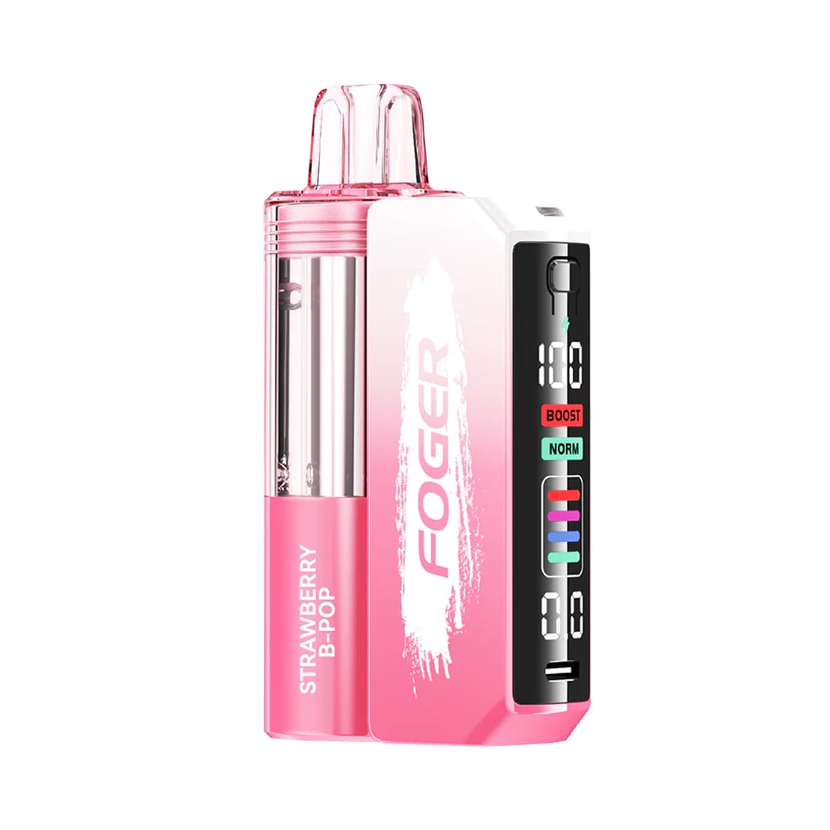 A Strawberry B Pop Foger Switch Pro Kit 30K by Vape4Less.