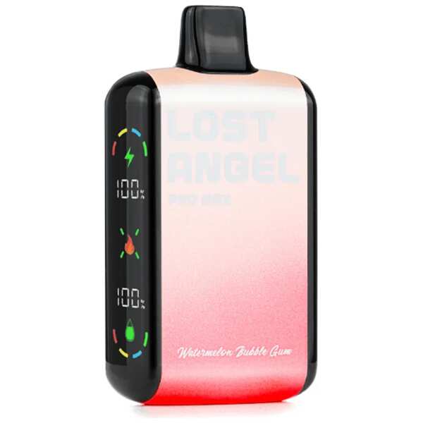 A 16ml Watermelon Bubble Gum Lost Angel Pro Max 20K by Vape4Less.