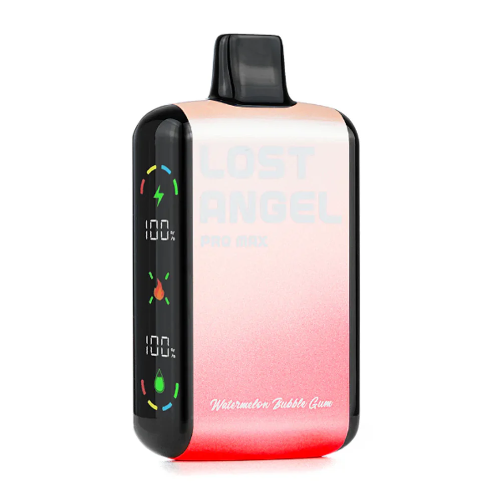 A 16ml Watermelon Bubble Gum Lost Angel Pro Max 20K by Vape4Less.