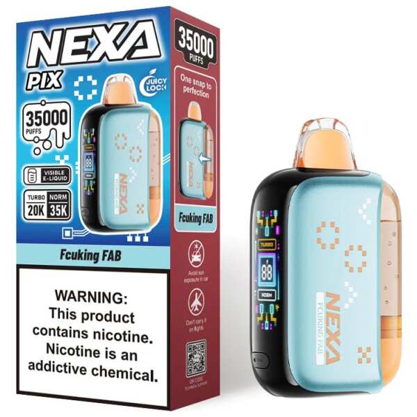 A 16ml Fcuking Fab Nexa Pix 35K by Vape4Less.