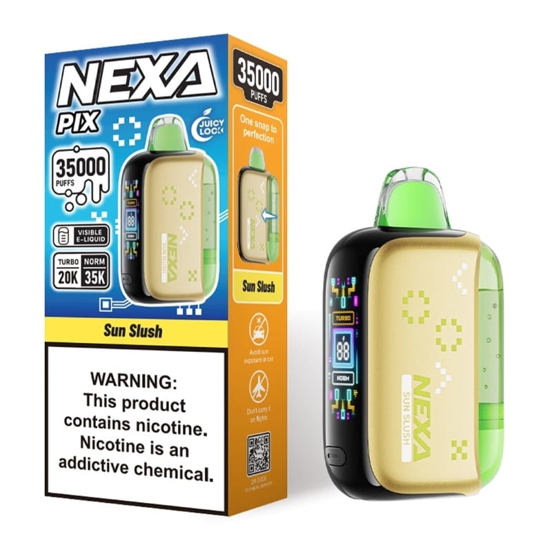 sun-slush-nexa-pix-35k A 16ml Sun Slush Nexa Pix 35K by Vape4Less.