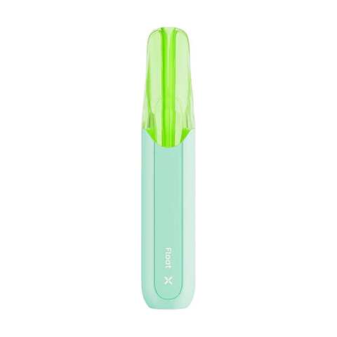 A 8ml Crisp Green Flum Float X 10K by Vape4Less.